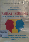 Bahasa Indonesia untuk Pendidikan Tenaga Kesehatan