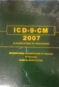 International Classification Clinical Modification (ICD-CM) 2007