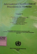International Classification of Procedures in Medicine (Vol.1)