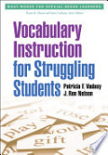 Vocabulary Introduction for Struggling Students