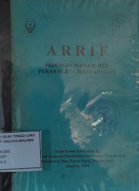 ARRIF: Pedoman Manajemen Peran serta Masyarakat