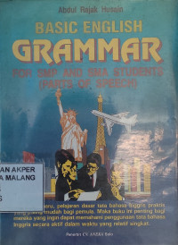 Basic English Grammar for SMP and SMA Students (Parts of Speech)