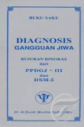 Buku Saku Diagnosis Gangguan Jiwa