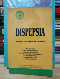 Dispepsia: Sains dan Aplikasi