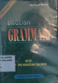 English Grammar
