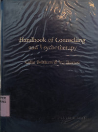 Handbook of Counselling and Psychotherapy