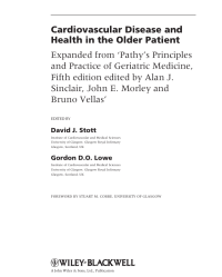 Cardiovascular Diseases and Health in the Older Patient: Expanded from Geriatric Medicine