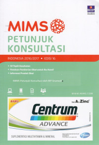 MIMS Petunjuk Konsultasi