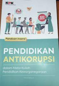 Pendidikan Antikorupsi dalam mata kuliah Pendidikan Kwarganegaraan