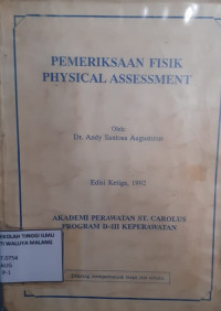 Pemeriksaan Fisik: Psysical Assessment