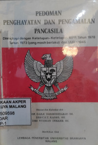 Pedoman Penghayatan dan Pengamalan Pancasila