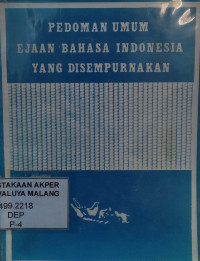 Pedoman Umum Ejaan Bahasa Indonesia yang Disempurnakan