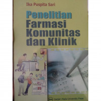 Penelitian Farmasi Komunitas dan Klinik