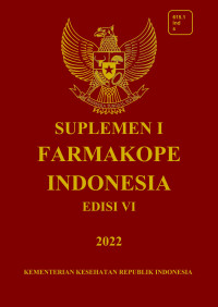 Suplemen I Farmakope Indonesia