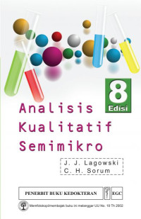 Analisis Kualitatif Semimikro