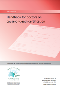 Handbook for Doctors on Cause-of-Death Certification