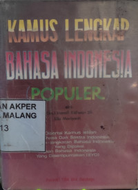 Kamus Lengkap Bahasa Indonesia Populer
