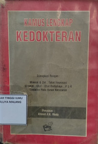 Kamus Lengkap Kedokteran