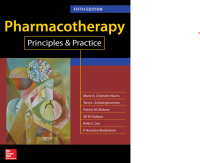 Pharmacotherapy: Principles & Practice