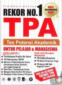 Rekor No. 1 TPA (Tes Potensi Akademik) untuk Pelajar & Mahasiswa