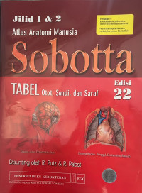 Image of Sobotta: Tabel Otot, Sendi, dan Saraf (Jil. 1 & Jil. 2)